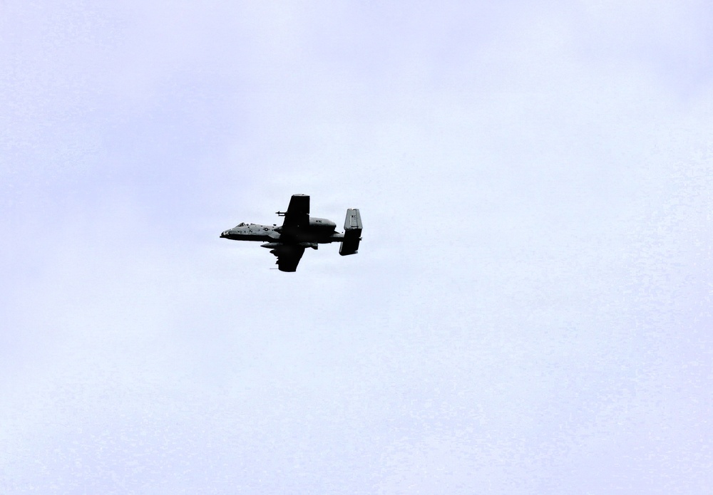 A-10s return to Fort McCoy for specialized bombing, low-level training