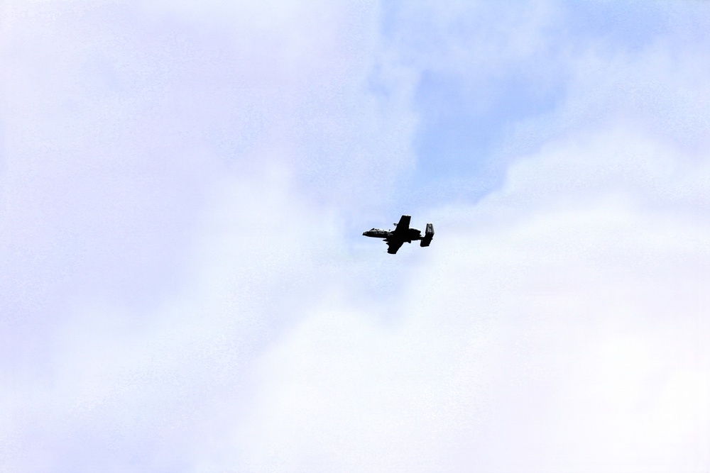 A-10s return to Fort McCoy for specialized bombing, low-level training