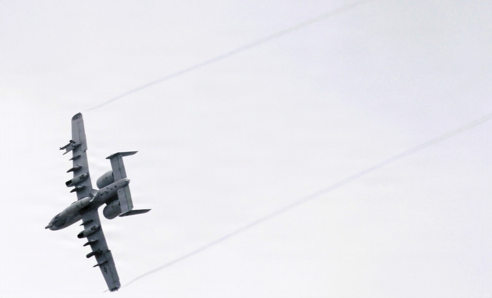 A-10s return to Fort McCoy for specialized bombing, low-level training