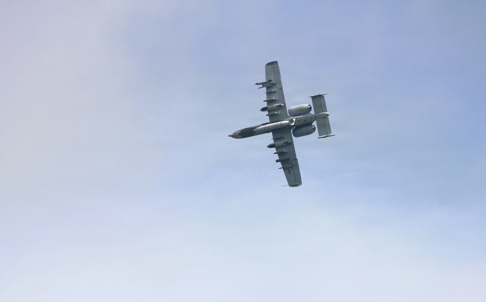 A-10s return to Fort McCoy for specialized bombing, low-level training