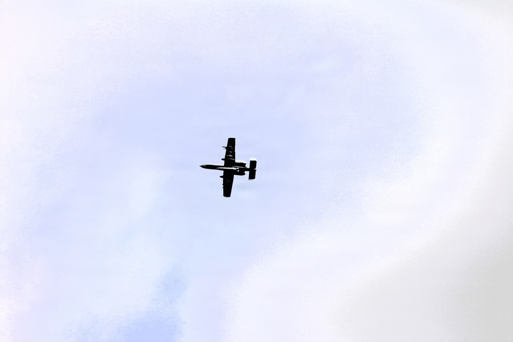 A-10s return to Fort McCoy for specialized bombing, low-level training