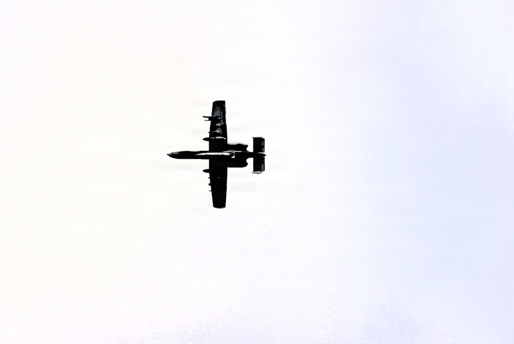 A-10s return to Fort McCoy for specialized bombing, low-level training