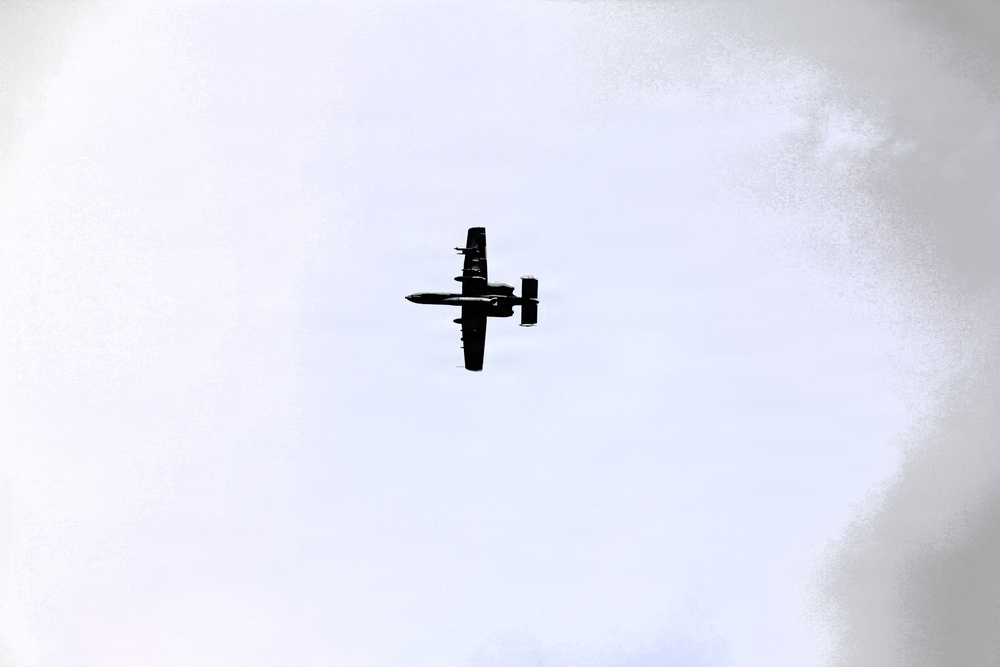 A-10s return to Fort McCoy for specialized bombing, low-level training
