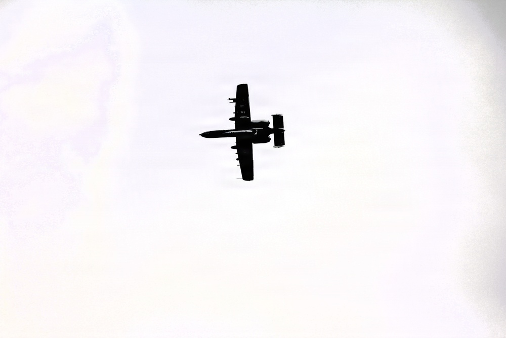A-10s return to Fort McCoy for specialized bombing, low-level training