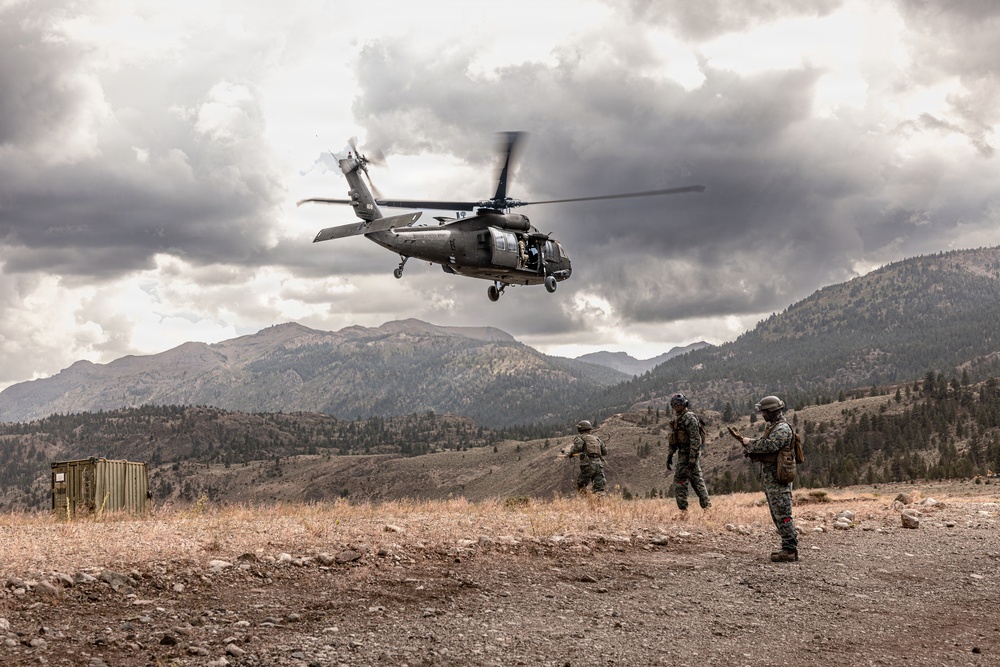 1st DSB conduct external load operations with UH-60