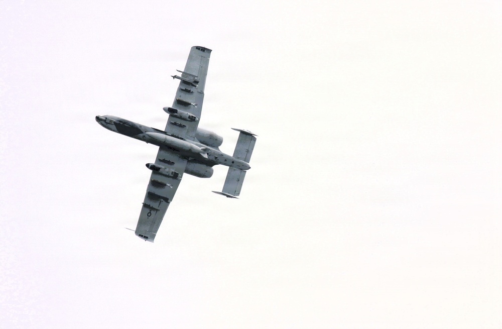 A-10s return to Fort McCoy for specialized bombing, low-level training