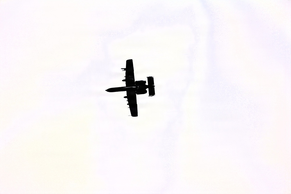 A-10s return to Fort McCoy for specialized bombing, low-level training