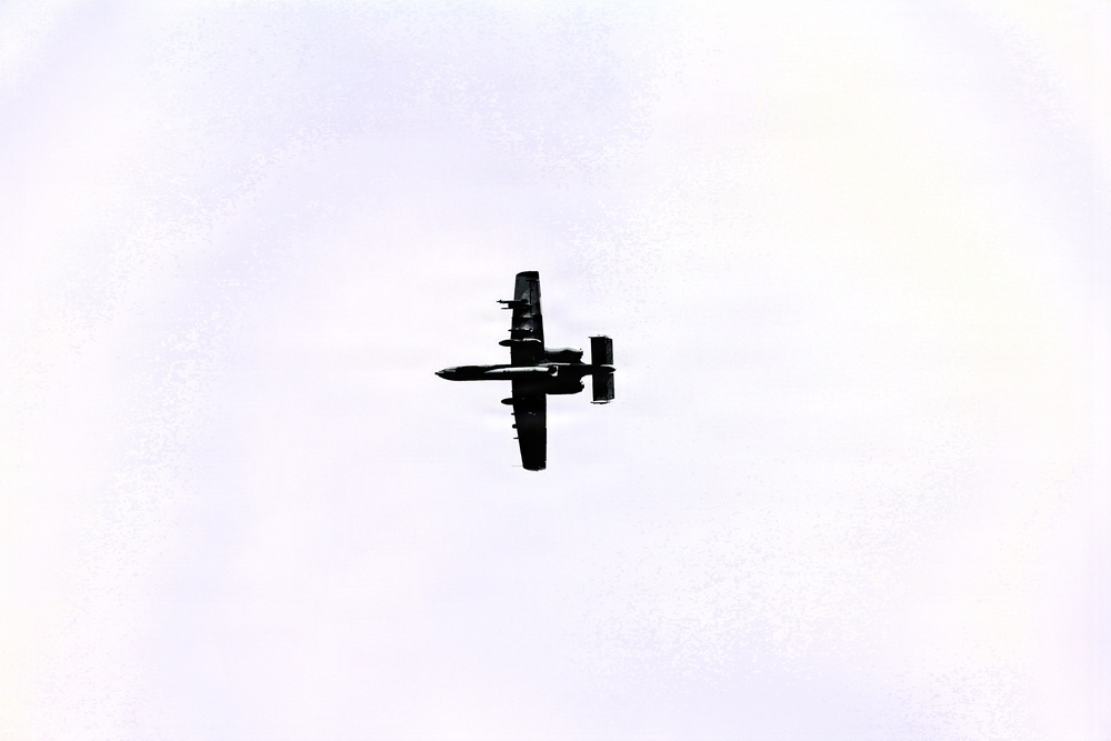 A-10s return to Fort McCoy for specialized bombing, low-level training