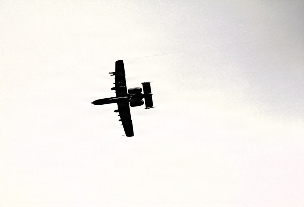 A-10s return to Fort McCoy for specialized bombing, low-level training