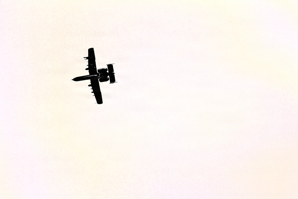 A-10s return to Fort McCoy for specialized bombing, low-level training