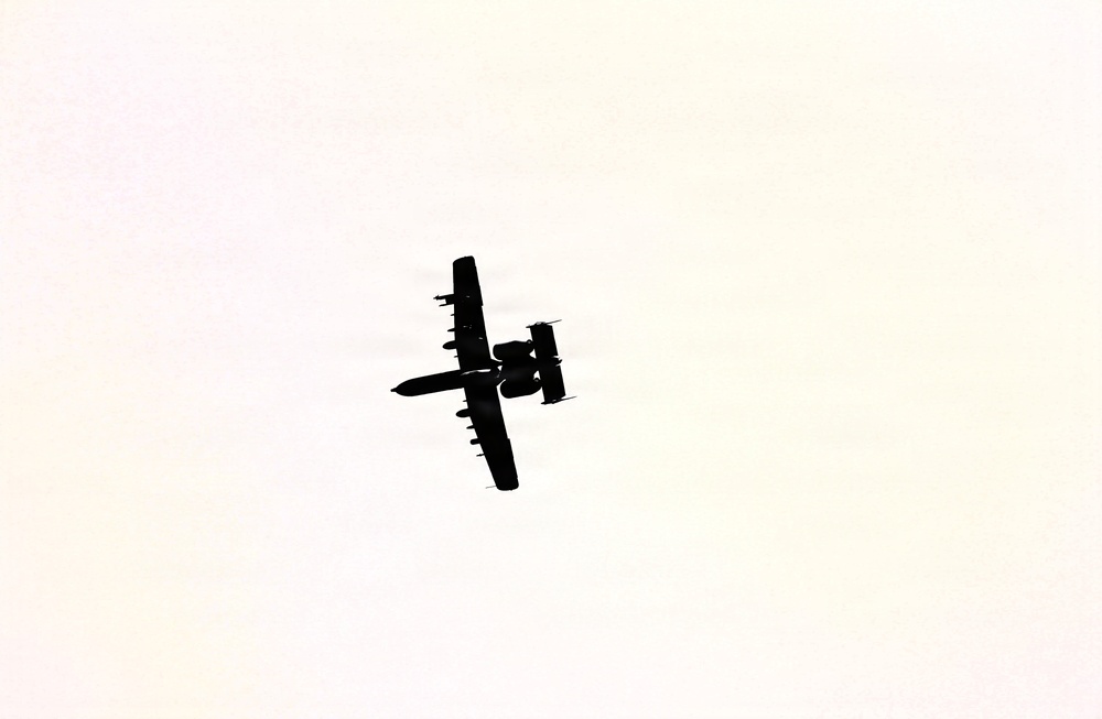 A-10s return to Fort McCoy for specialized bombing, low-level training