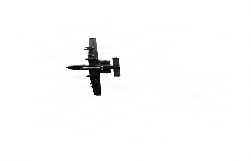 A-10s return to Fort McCoy for specialized bombing, low-level training