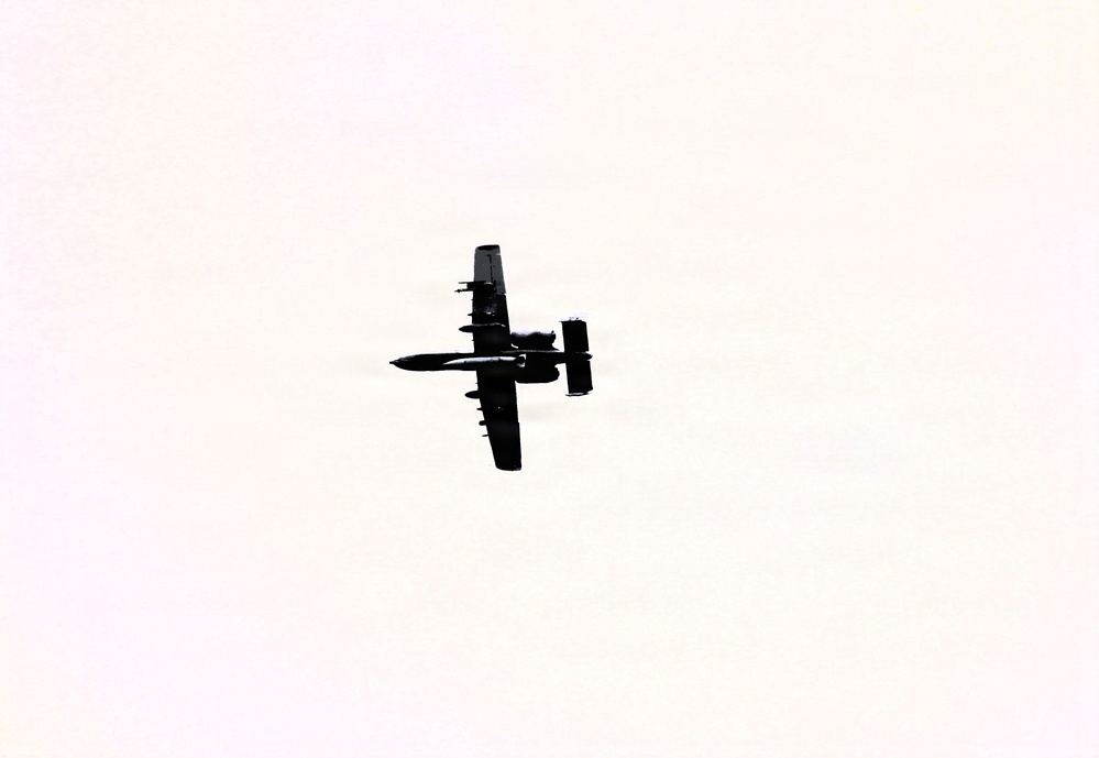 A-10s return to Fort McCoy for specialized bombing, low-level training
