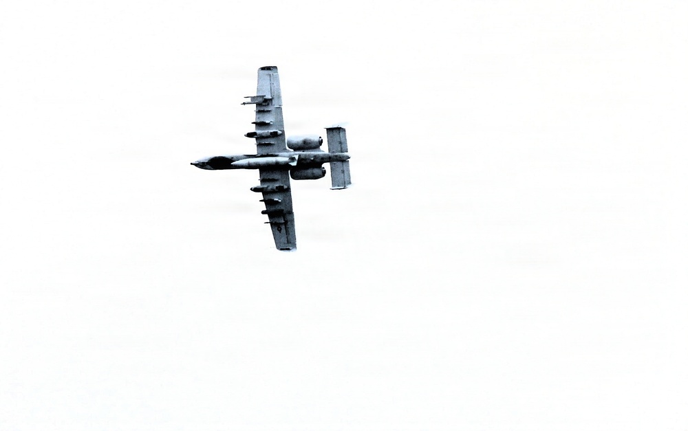 A-10s return to Fort McCoy for specialized bombing, low-level training