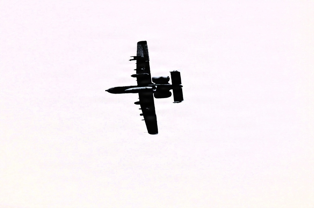 A-10s return to Fort McCoy for specialized bombing, low-level training