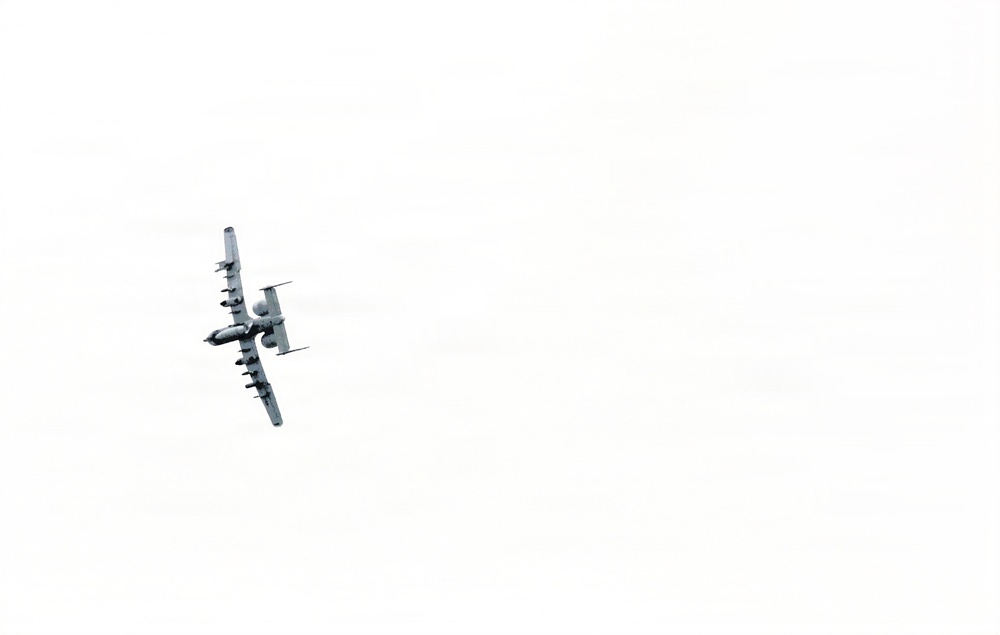 A-10s return to Fort McCoy for specialized bombing, low-level training