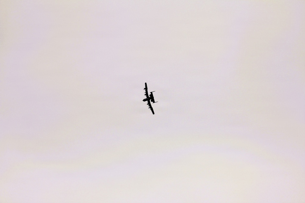 A-10s return to Fort McCoy for specialized bombing, low-level training