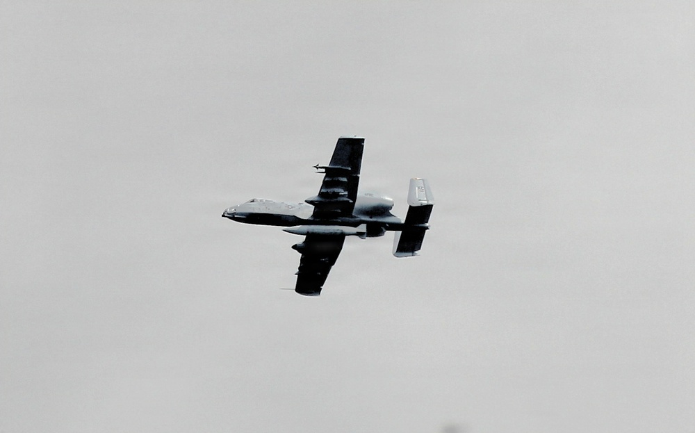 A-10s return to Fort McCoy for specialized bombing, low-level training