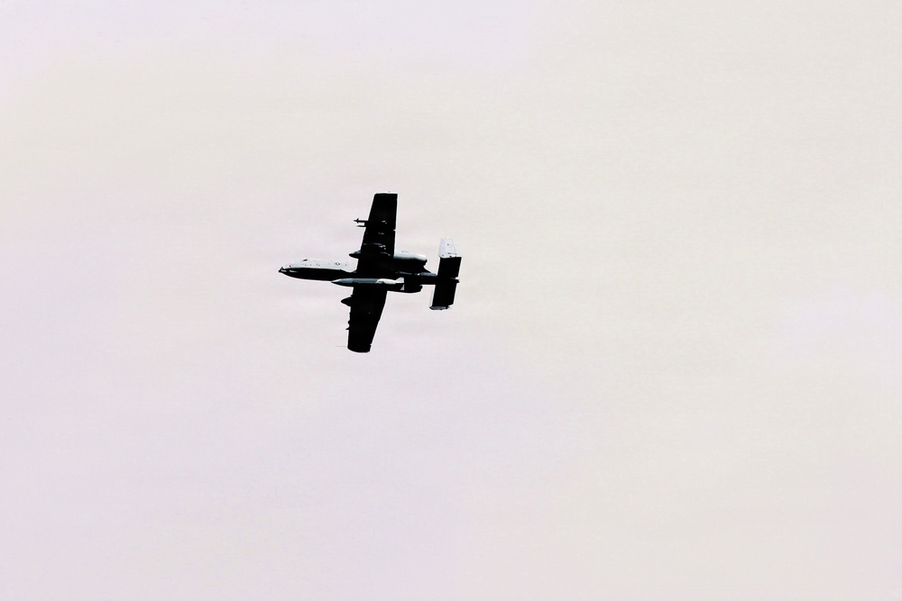 A-10s return to Fort McCoy for specialized bombing, low-level training