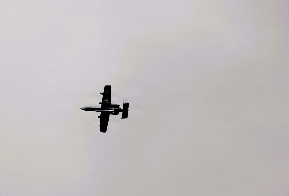 A-10s return to Fort McCoy for specialized bombing, low-level training