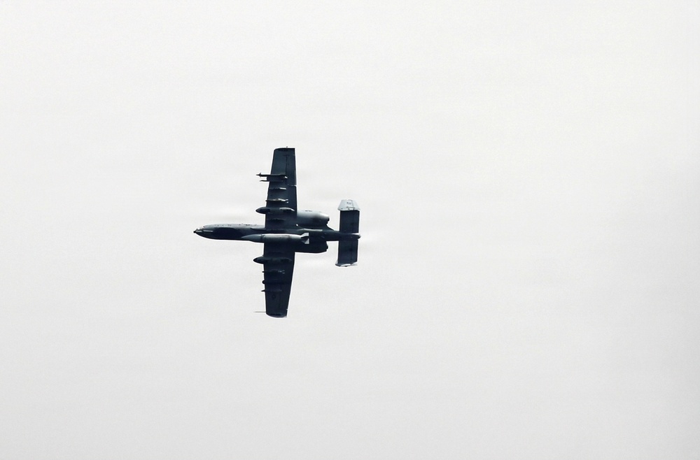 A-10s return to Fort McCoy for specialized bombing, low-level training