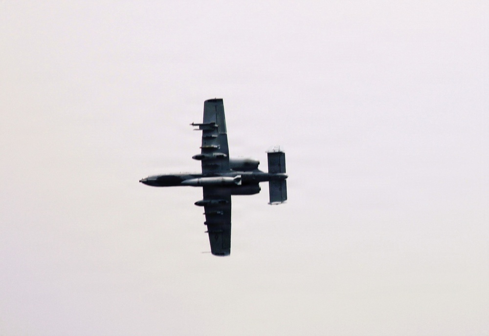 A-10s return to Fort McCoy for specialized bombing, low-level training