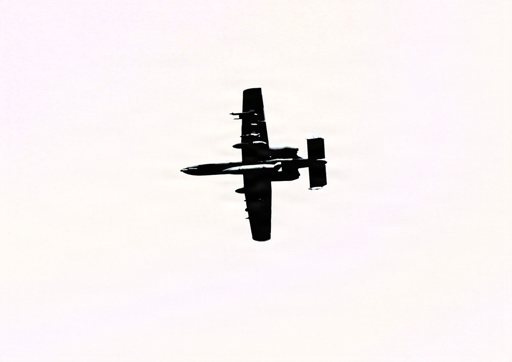 A-10s return to Fort McCoy for specialized bombing, low-level training