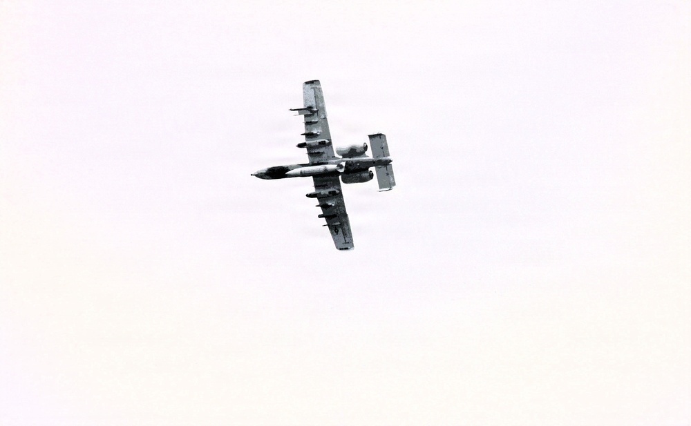 A-10s return to Fort McCoy for specialized bombing, low-level training