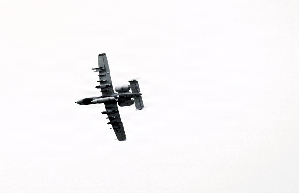 A-10s return to Fort McCoy for specialized bombing, low-level training