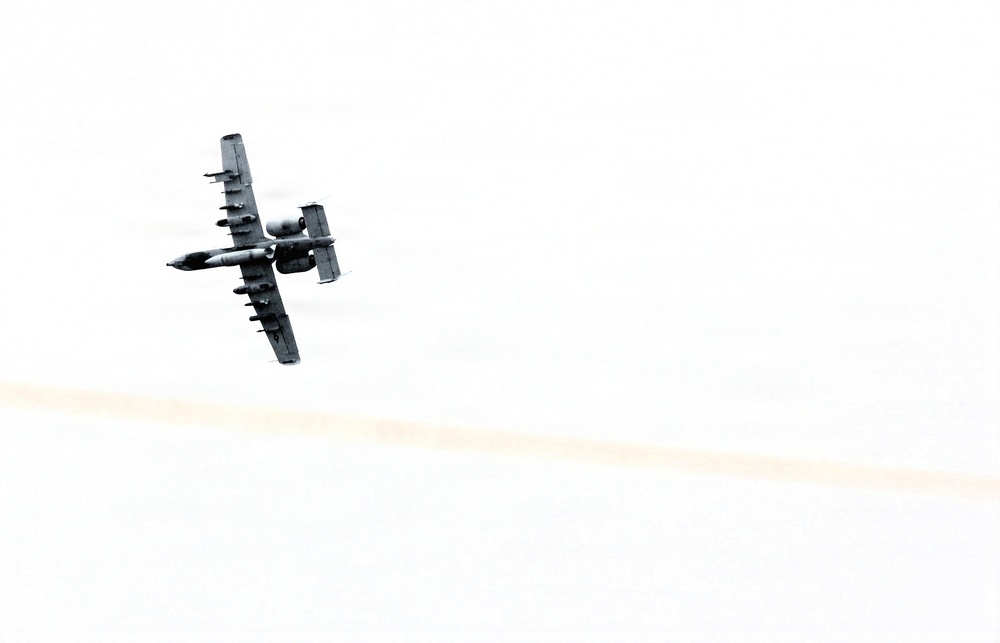 A-10s return to Fort McCoy for specialized bombing, low-level training