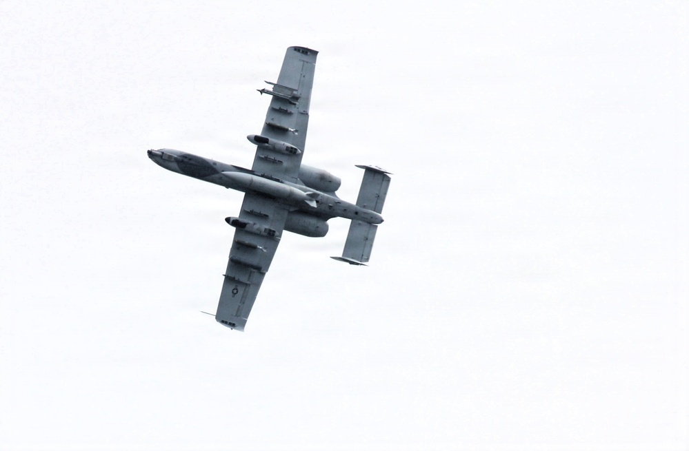 A-10s return to Fort McCoy for specialized bombing, low-level training