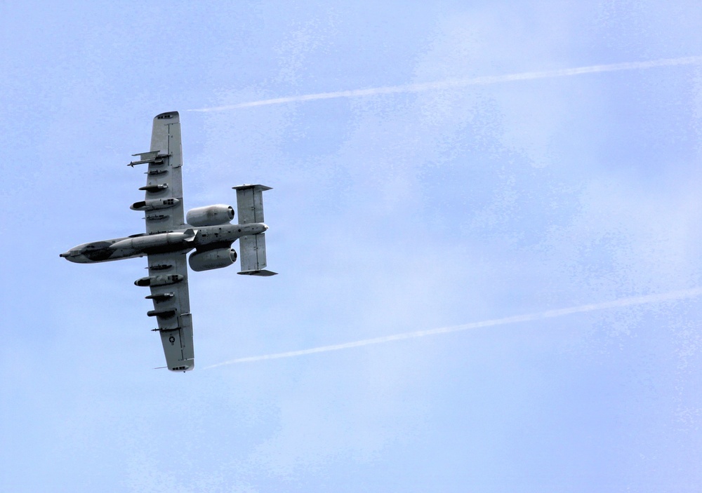 A-10s return to Fort McCoy for specialized bombing, low-level training