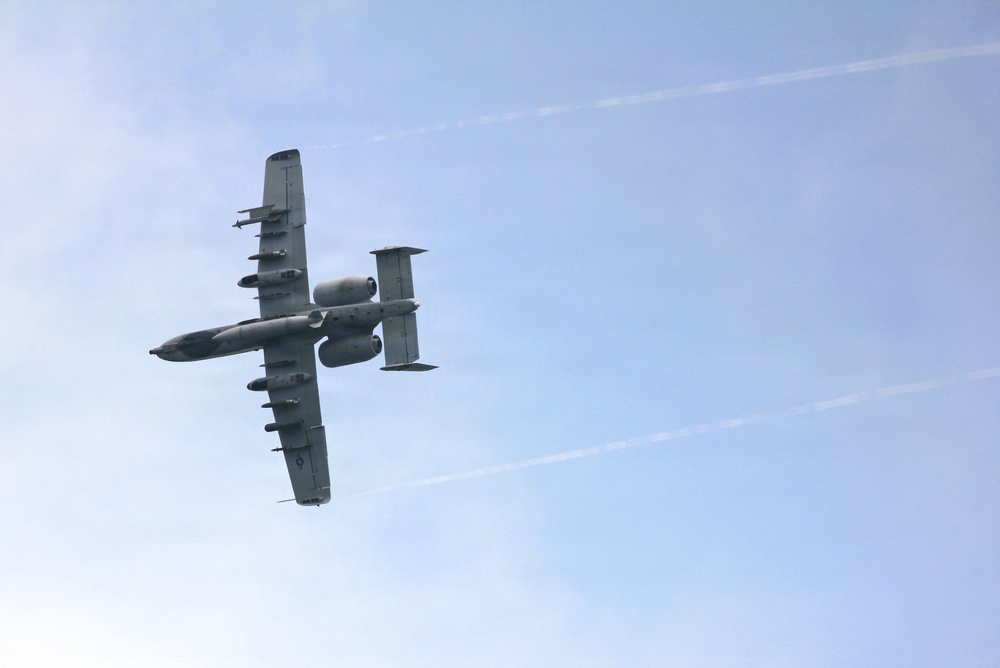 A-10s return to Fort McCoy for specialized bombing, low-level training