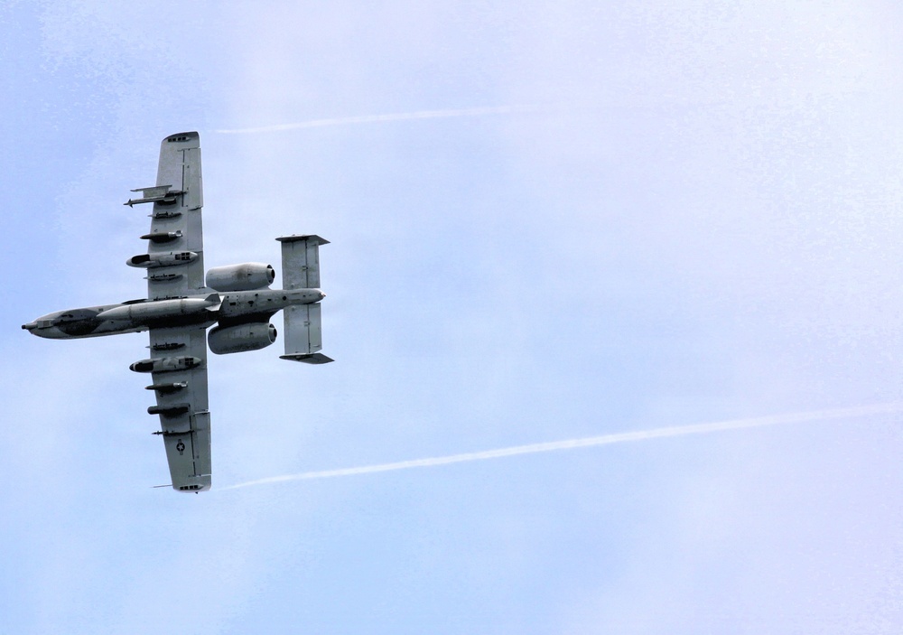 A-10s return to Fort McCoy for specialized bombing, low-level training