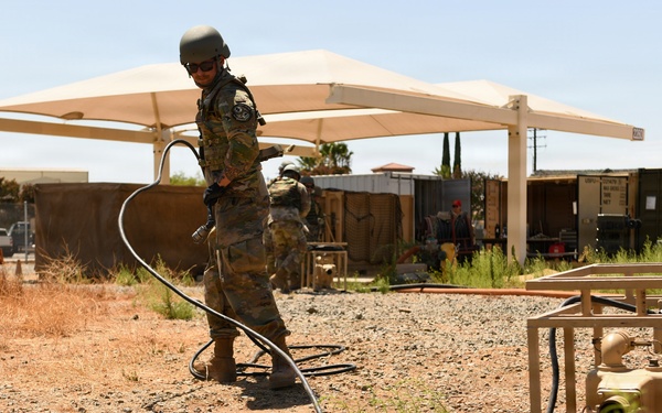 163d RTS Conducts Multi-day Readiness Training for the 146th CES