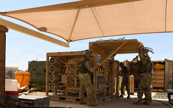 163d RTS Conducts Multi-day Readiness Training for the 146th CES