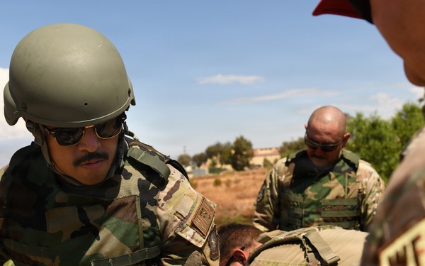 163d RTS Conducts Multi-day Readiness Training for the 146th CES