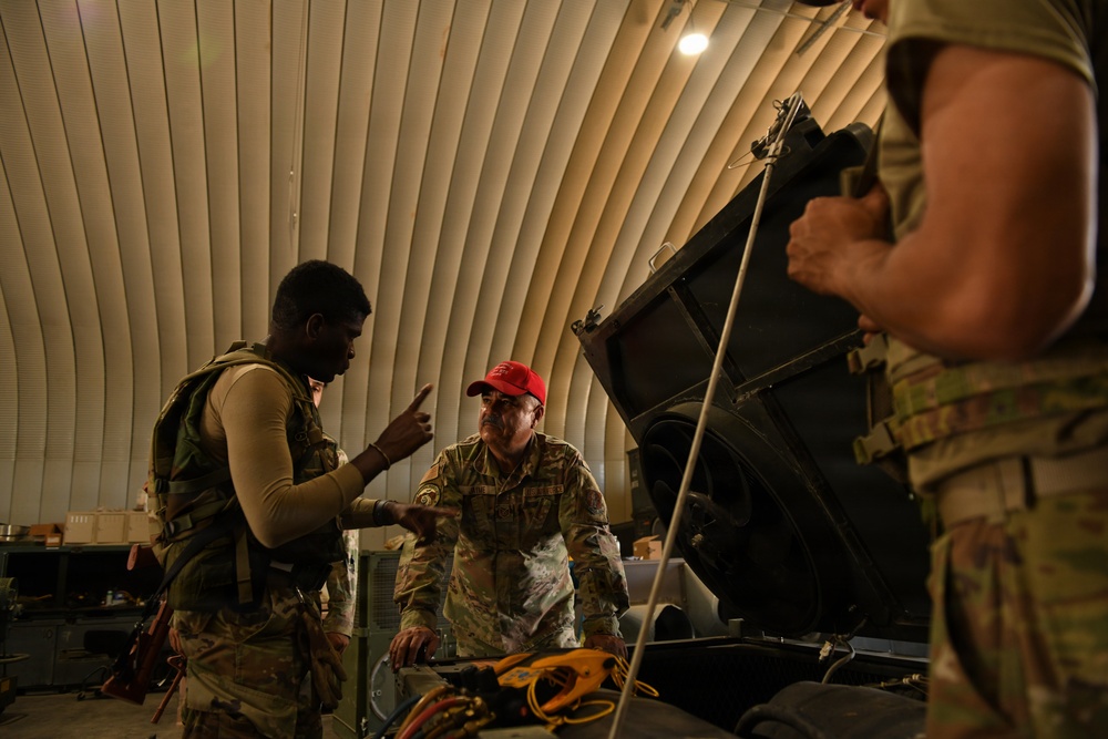 163d RTS Conducts Multi-day Readiness Training for the 146th CES