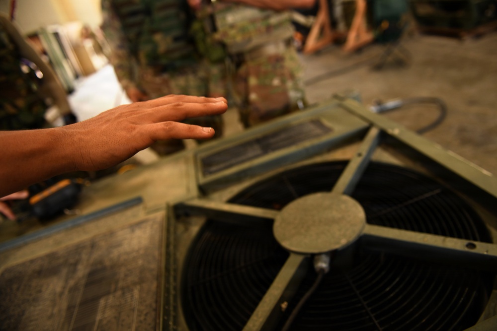 163d RTS Conducts Multi-day Readiness Training for the 146th CES
