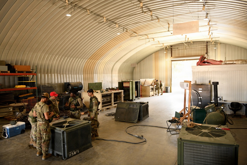 163d RTS Conducts Multi-day Readiness Training for the 146th CES