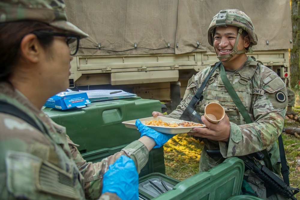 564th Quartermaster Company Culinary Specialists Compete in Philip A. Connelly Competition: Day 2 Field Feeding Operations