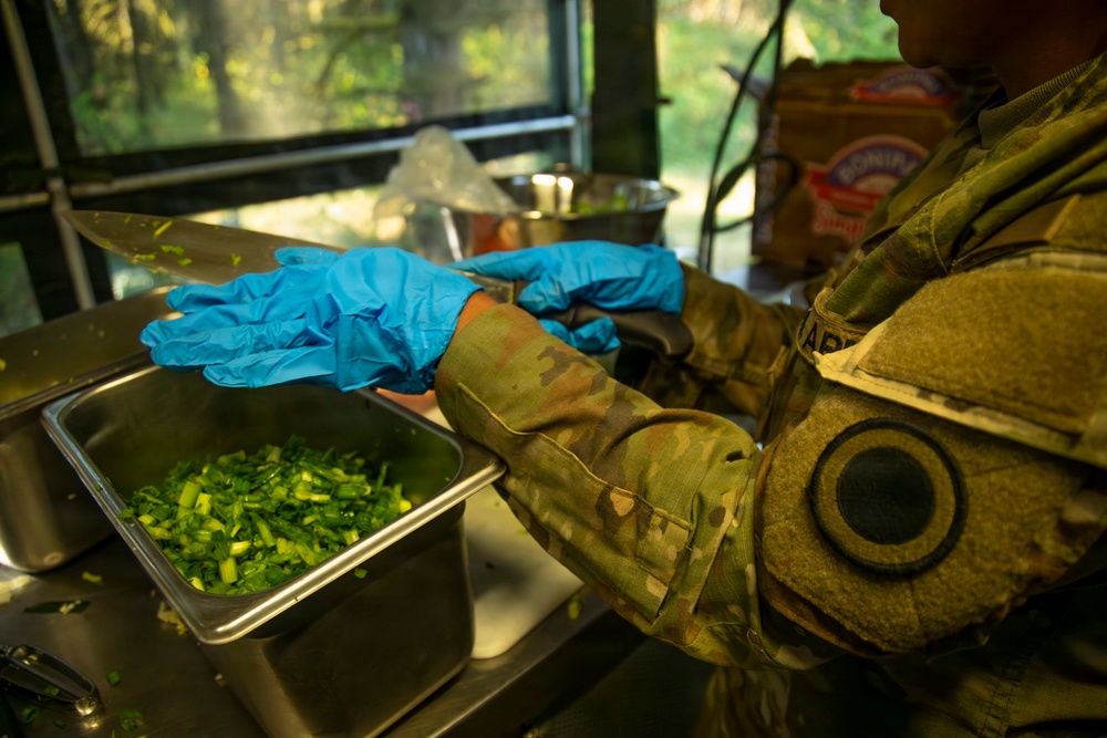 564th Quartermaster Company Culinary Specialists Compete in Philip A. Connelly Competition: Day 2 Field Feeding Operations