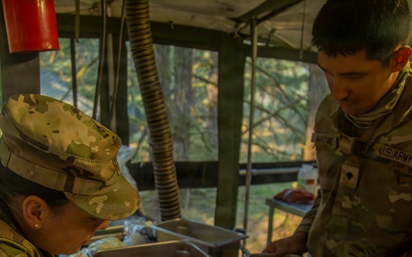 564th Quartermaster Company Culinary Specialists Compete in Philip A. Connelly Competition: Day 2 Field Feeding Operations