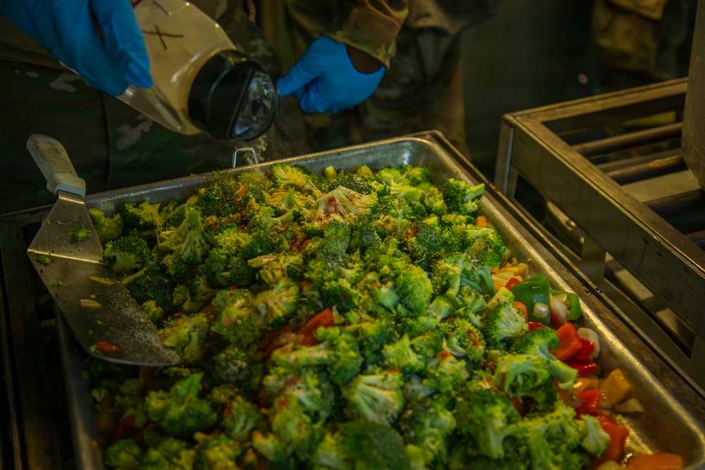 564th Quartermaster Company Culinary Specialists Compete in Philip A. Connelly Competition: Day 2 Field Feeding Operations