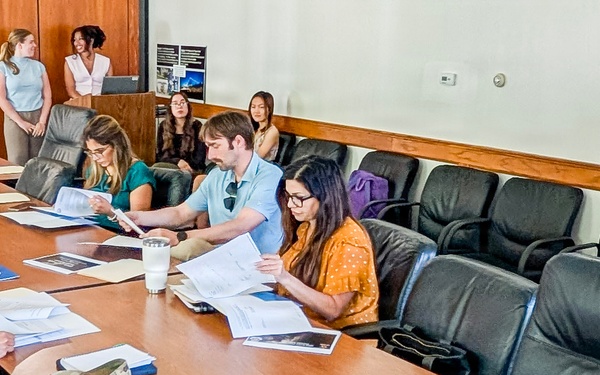 CUNY Interns Deliver Capstone Briefing to Fort Hamilton Senior Leaders