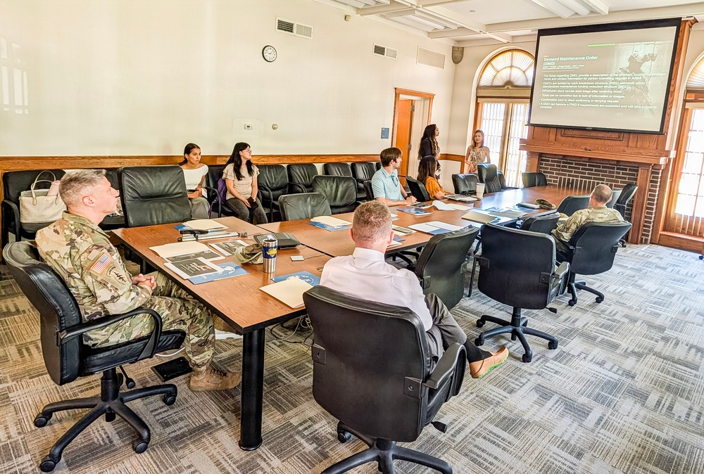 CUNY Interns Deliver Capstone Briefing to Fort Hamilton Senior Leaders