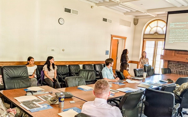 CUNY Interns Deliver Capstone Briefing to Fort Hamilton Senior Leaders