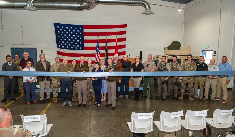The Oregon National Guard hosts ribbon-cutting ceremony for renovations at the Corvallis Armory