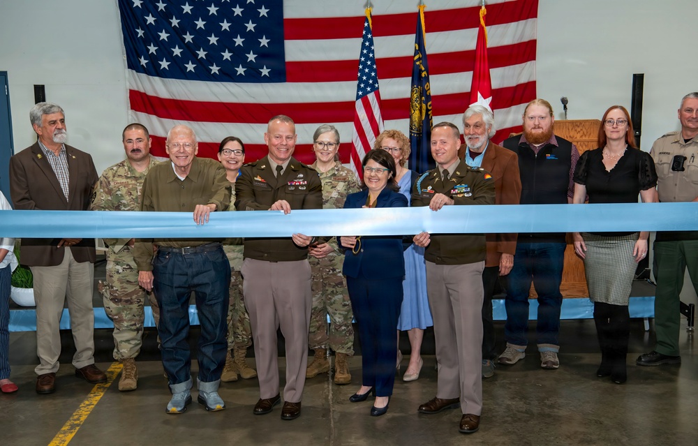 The Oregon National Guard hosts ribbon-cutting ceremony for renovations at the Corvallis Armory