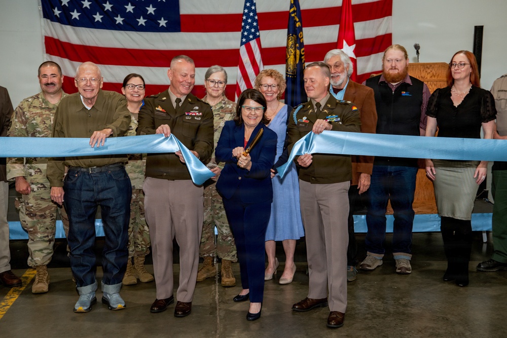 The Oregon National Guard hosts ribbon-cutting ceremony for renovations at the Corvallis Armory
